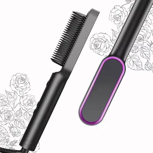 Professional Electric Comb Hair Straightener