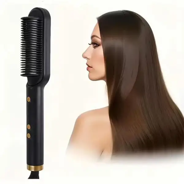 Professional Electric Comb Hair Straightener