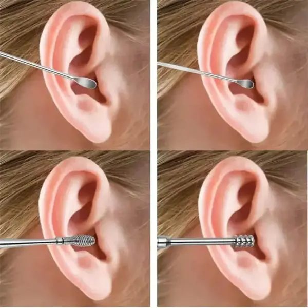 Stainless Steel Earwax Removal Kit