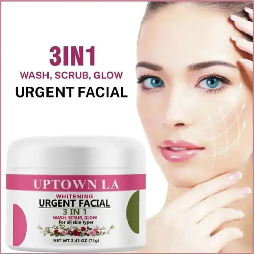 Uptown LA Whitening Urgent Facial 3 In 1 - 75GM