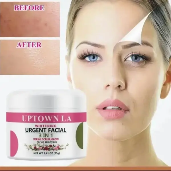 Uptown LA Whitening Urgent Facial 3 In 1 - 75GM