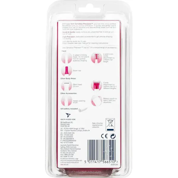 Veet Sensitive Precision Beauty Styler For Women