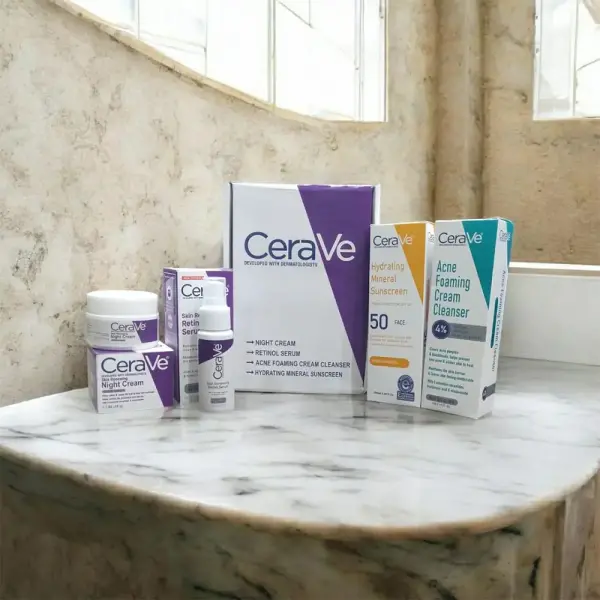 CeraVe Kit With 4 Pce Skin Care Set