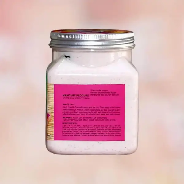 Wokali Manicure Pedicure Hand & Foot Scrub - 500ML